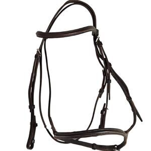 Champion Turf English Horse Snaffle Bridle Used